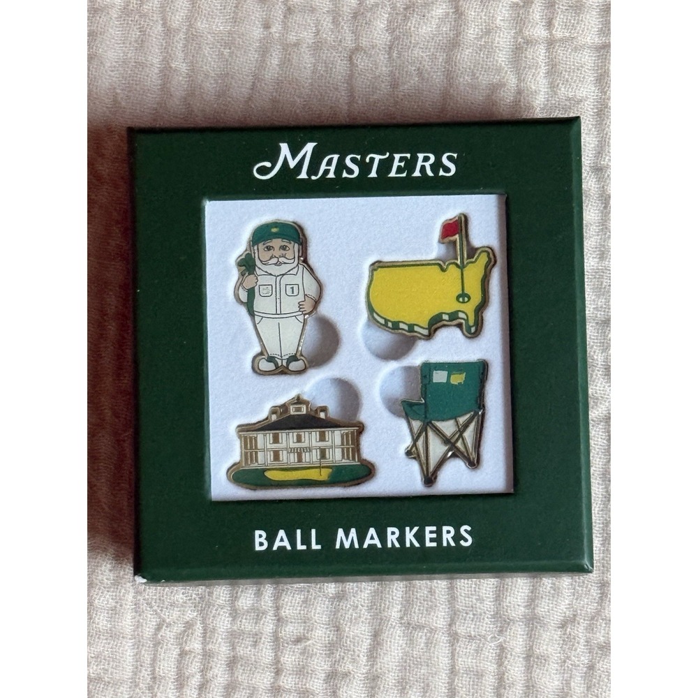 Masters 2026 Limited Edition Ball Markers Golf Augusta National New In Box